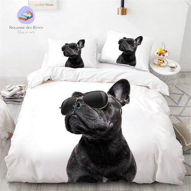 Housse de Couette Bulldog Lunette